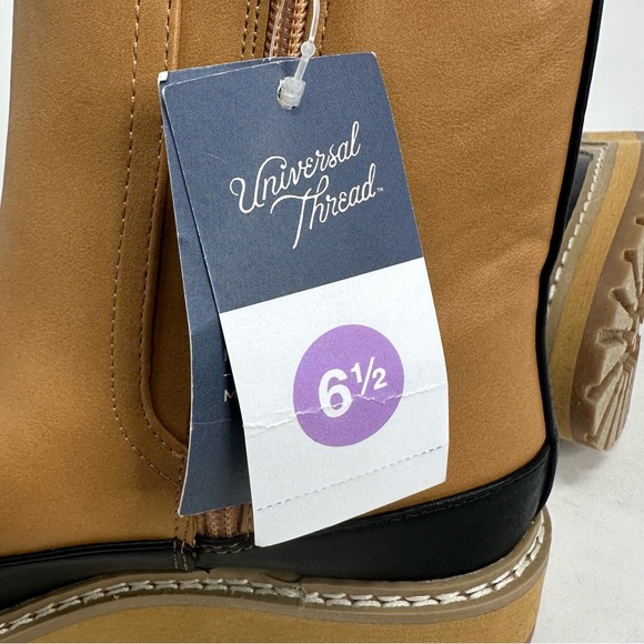 Universal Thread Cambria Women’s Cognac Boots - Picture 13 of 14